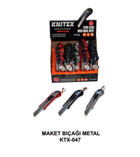 Maket Bıçağı Metal KNİTEX  KTX-047